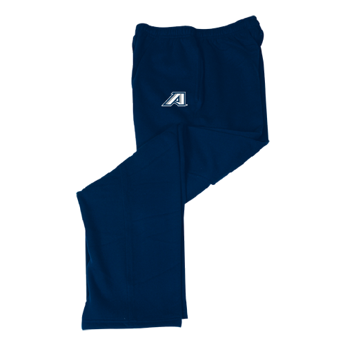 Augusta Jaguars Navy Fleece Open Bottom Pant- Victory A