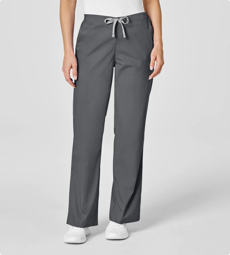 Women's Flare Pewter Scrub Pant