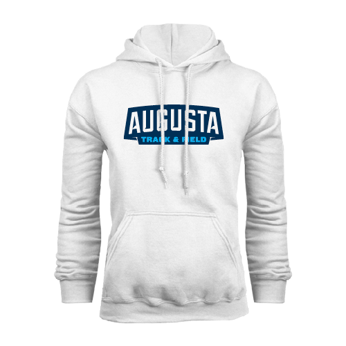 Augusta Jaguars White Fleece Hoodie- Track and Field