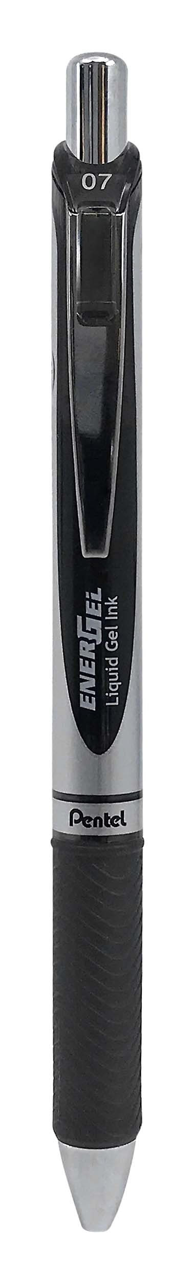 Pentel Energel RTX Gel Pen 0.7mm Med- Black