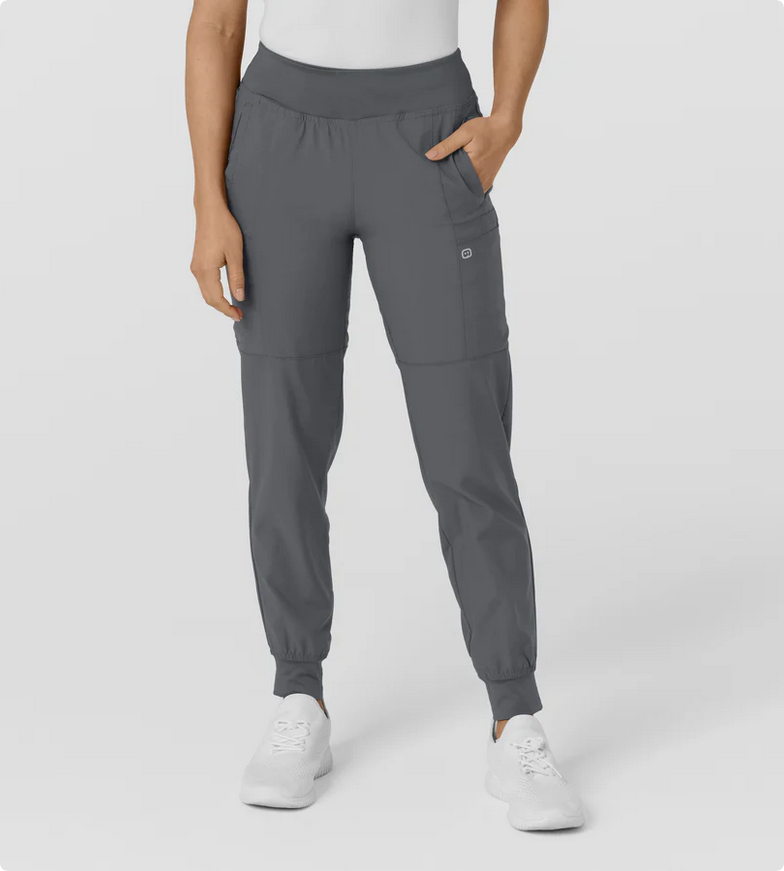Women's Pewter Jogger Scrub Pant