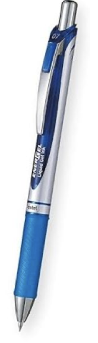 Pentel Energel RTX Gel Pen 0.7mm Med- Blue