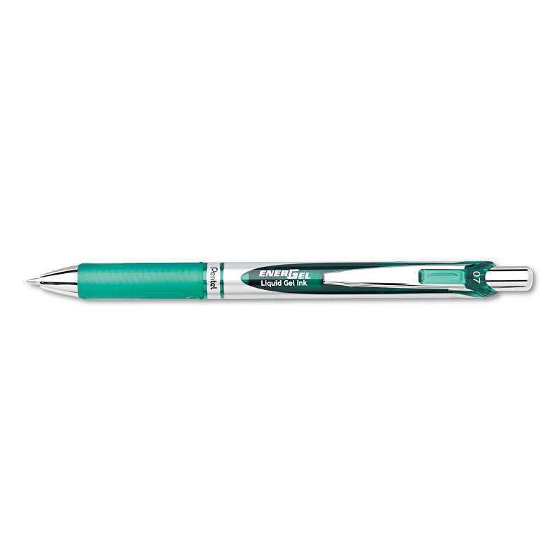 Pentel Energel RTX Gel Pen 0.7mm Med- Green