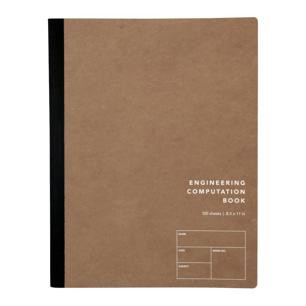 Engineering Computation Book- 100 Sheets
