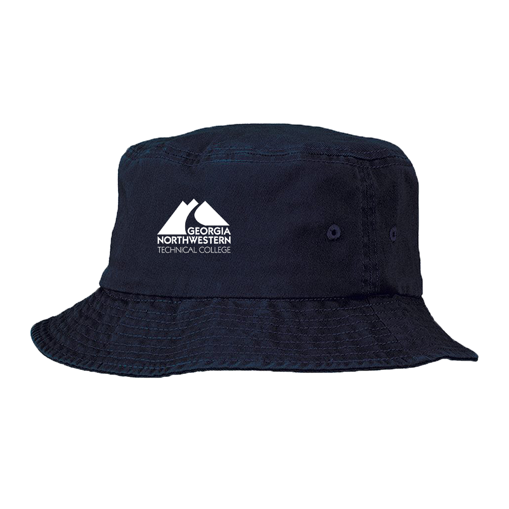 Georgia Northwestern Tech Sportsman Navy Bucket Hat GNTC Primary Mark