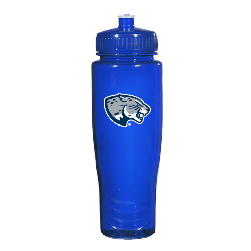 Augusta Jaguars Spectrum Blue Sport Bottle 28oz- Jaguar Head