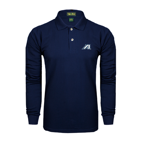 Augusta Jaguars Navy Long Sleeve Polo- Victory A