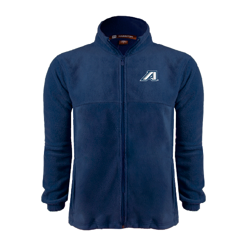 Augusta Jaguars Navy Fleece Full Zip Jacket- Victory A