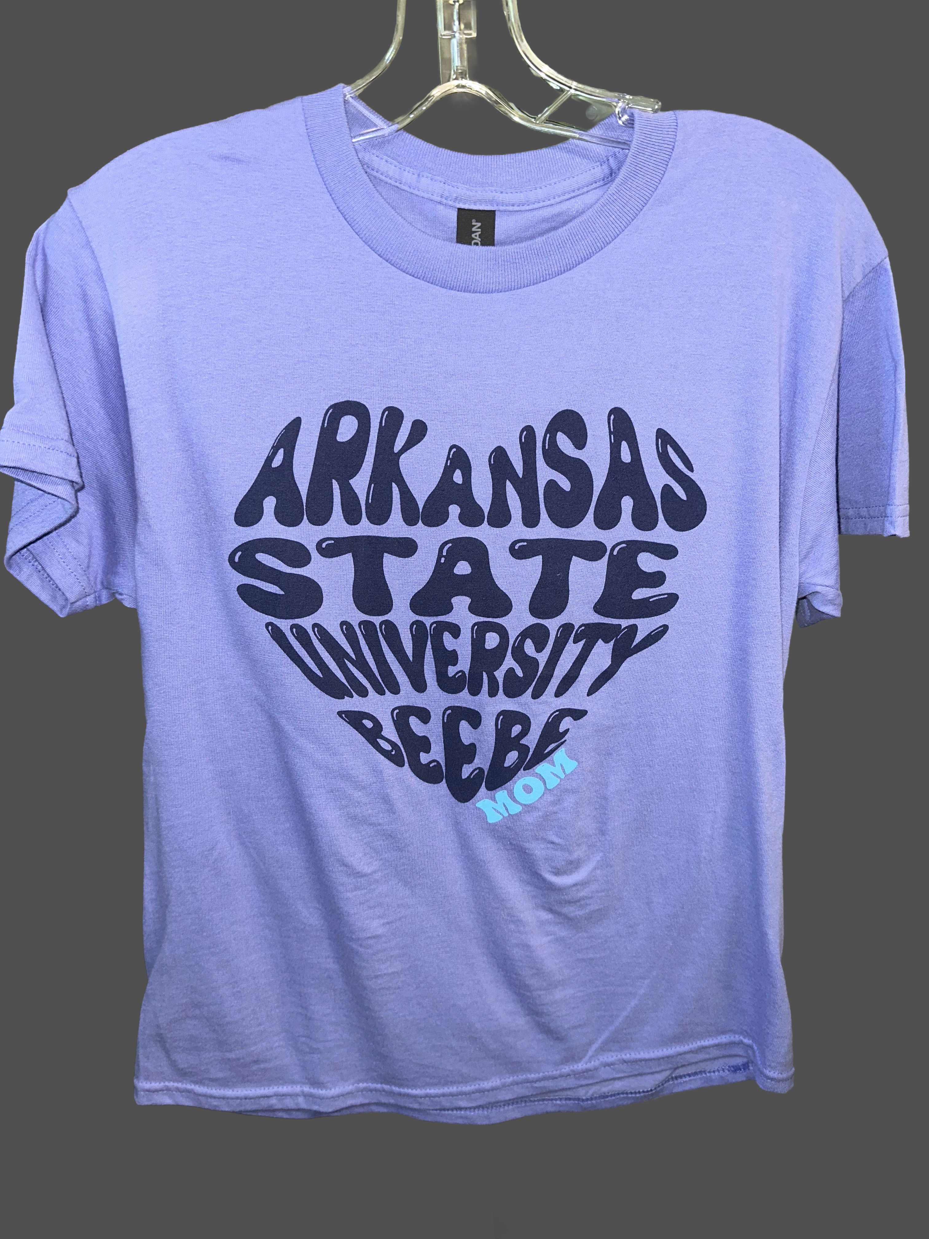 ASU-Beebe Mom Heart Short Sleeve T-Shirt