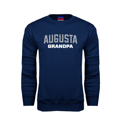 Augusta Jaguars Navy Fleece Crew- Grandpa