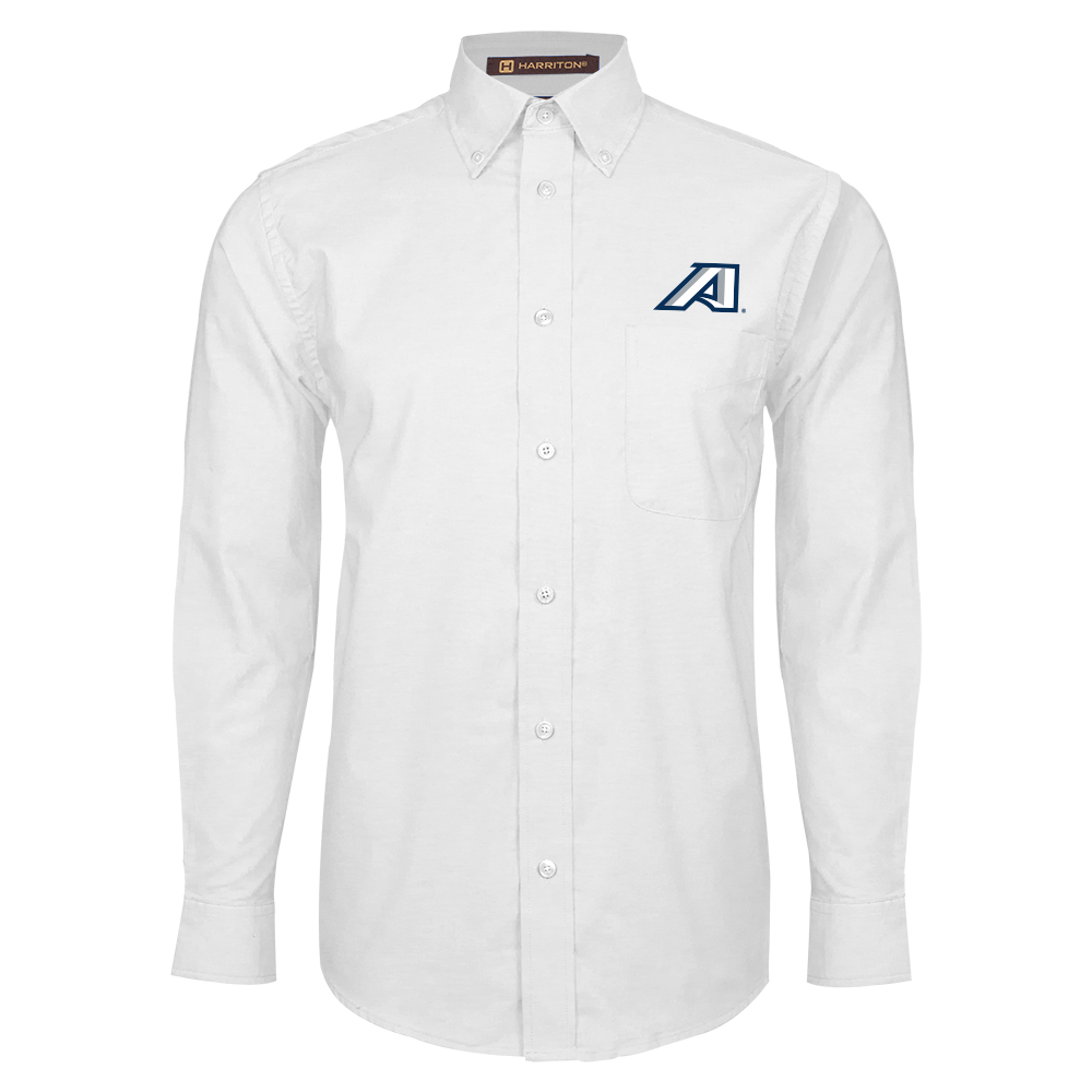 Augusta Jaguars White Oxford Long Sleeve Shirt- Victory A