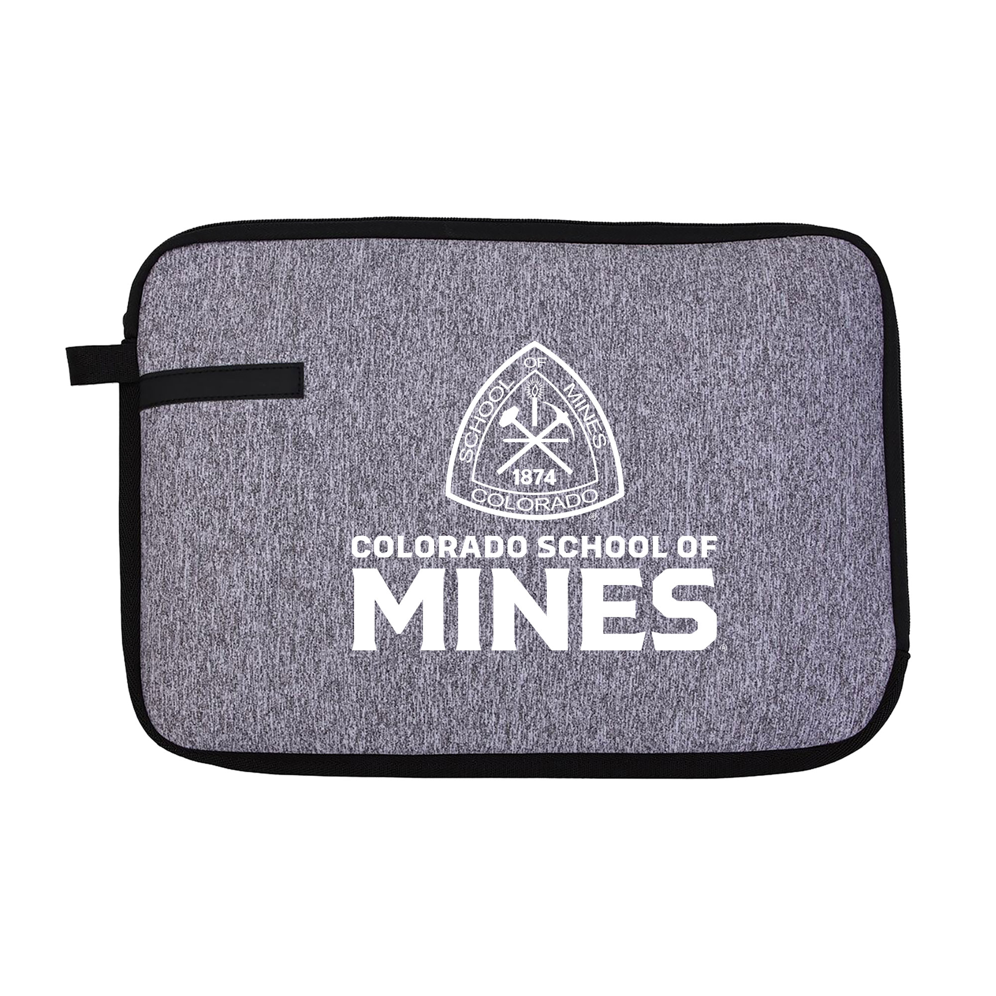 Colorado School of Mines 13 Inch Heathered Laptop Sleeve