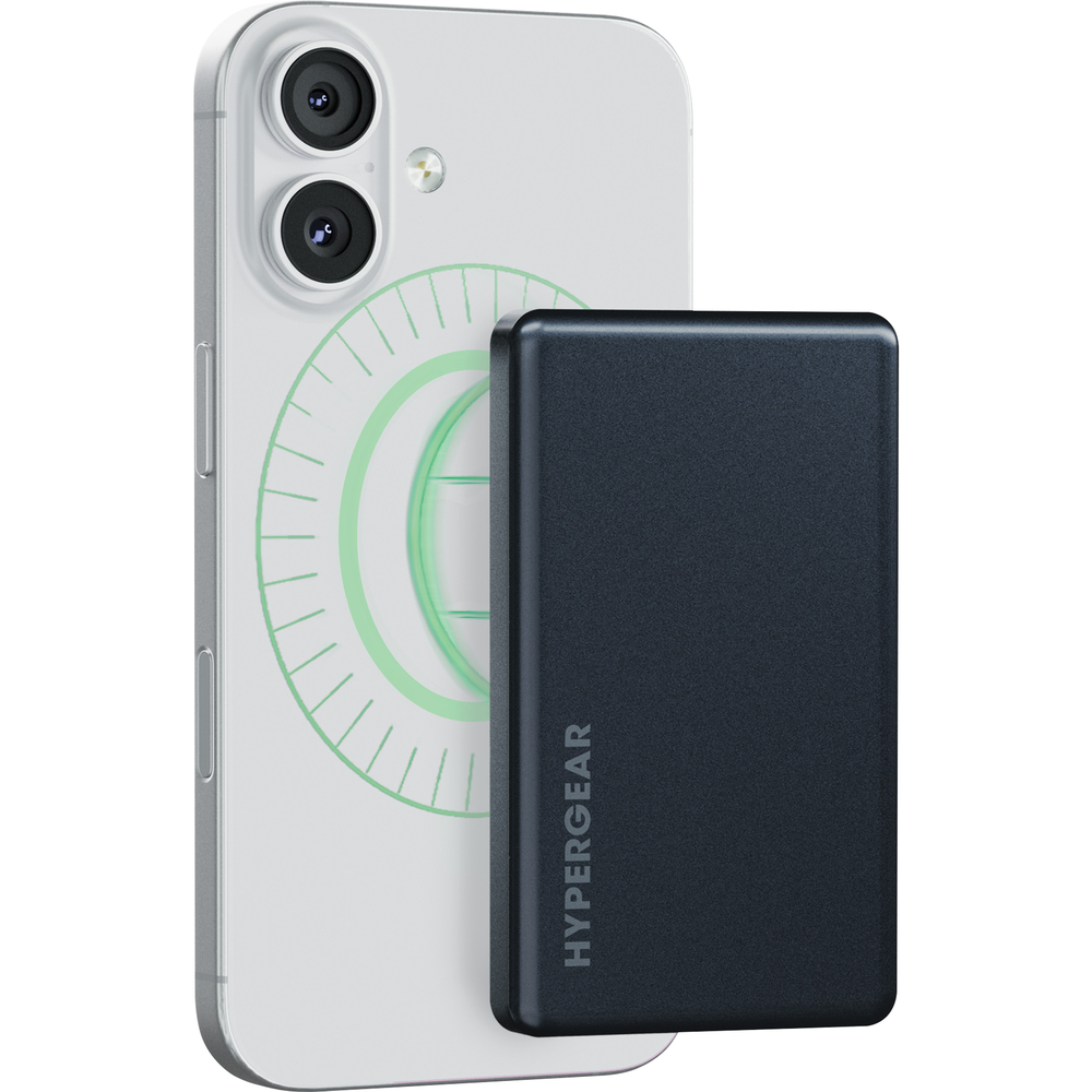 HyperGear POWERPACK MAG Slim Magnetic Wireless Fast Charge Power Bank