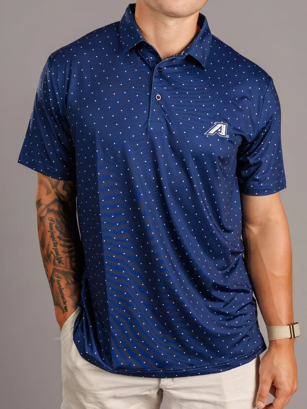 Augusta University Men's A Dot Polo