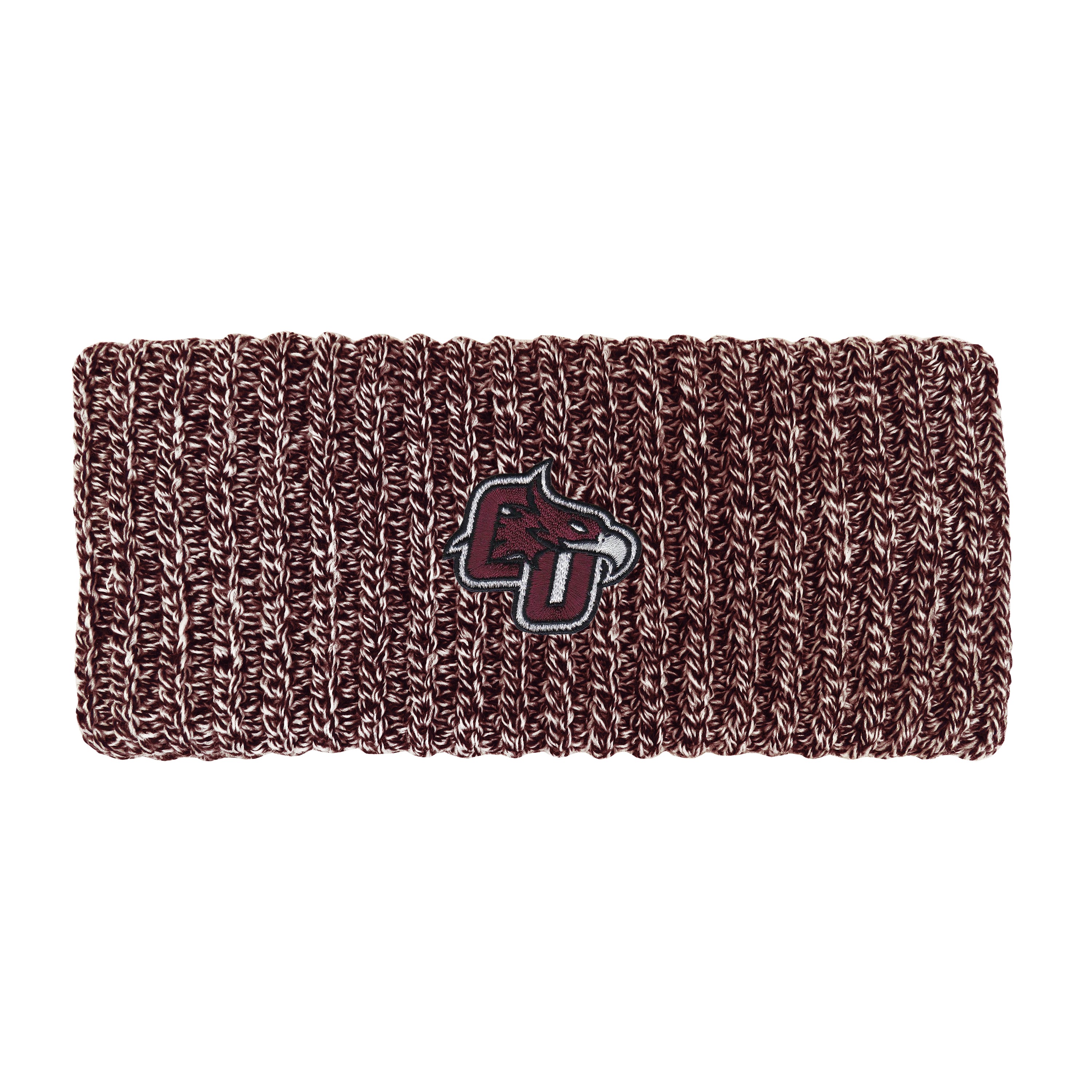 CU Logo 'Sloane' Ribbed Knit Earband with Marled Yarn