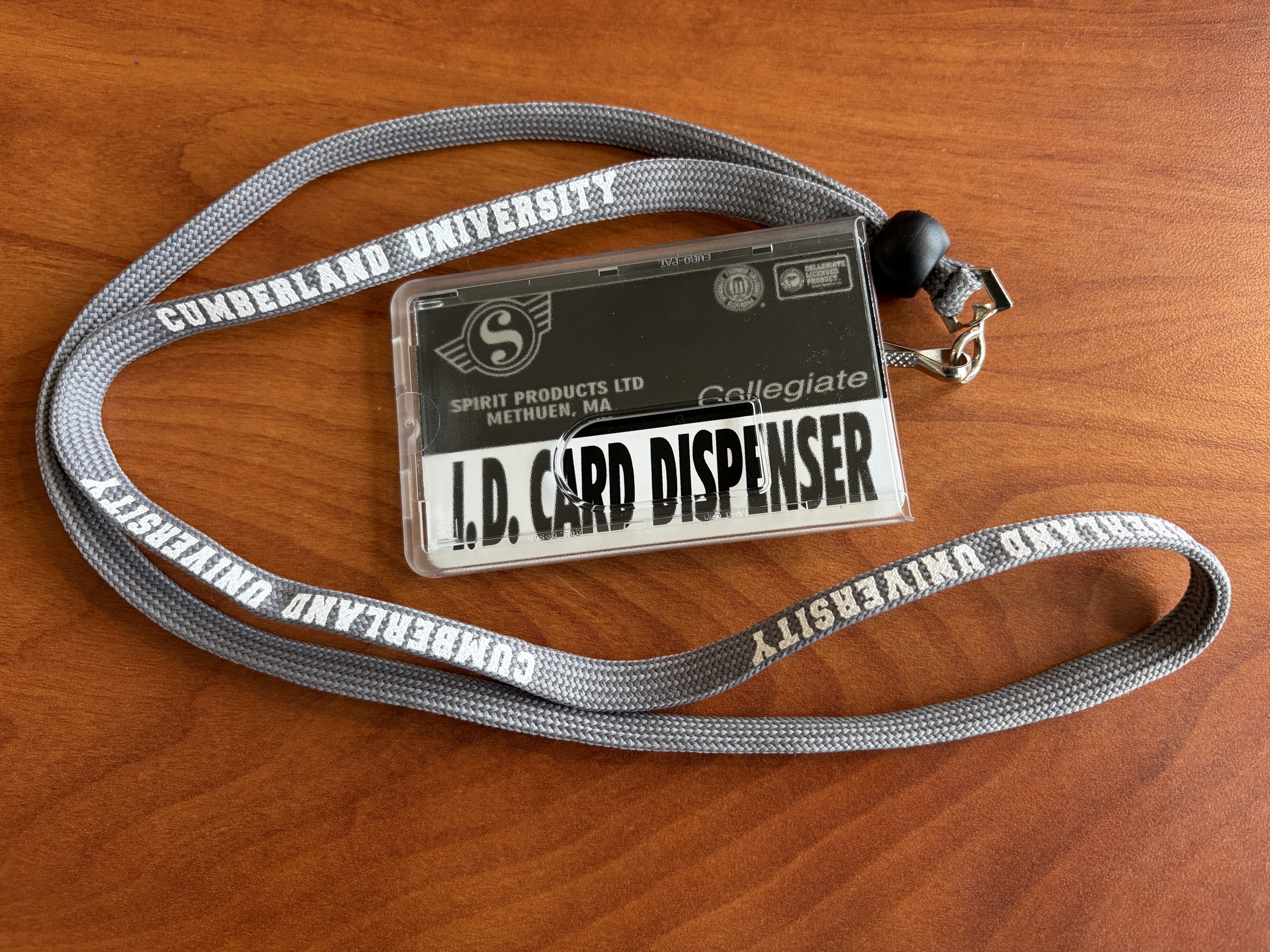 Cumberland University Card Dispenser Lanyard