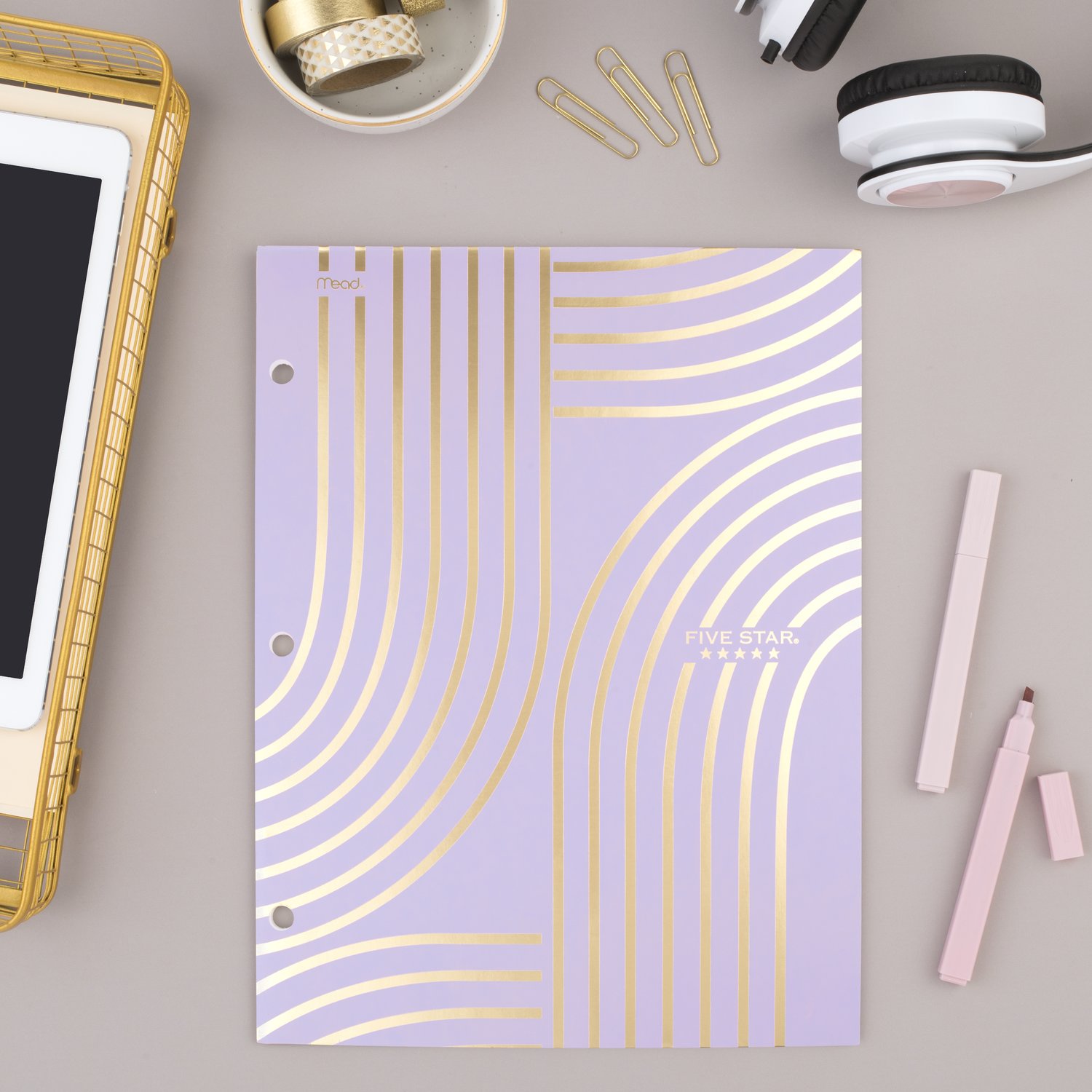 Five Star Style 4-Pocket Folder