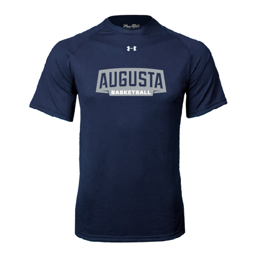 Augusta Jaguars Under Armour Navy Tech Tee- Basketball