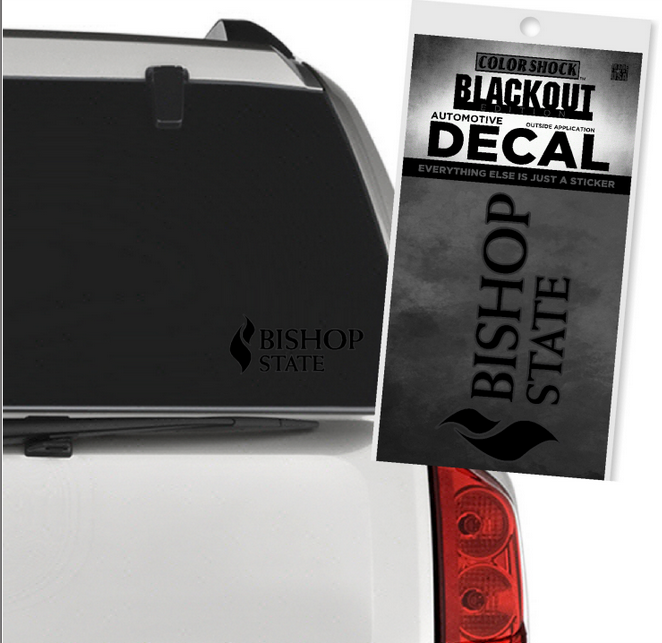 Bishop State Blackout Decal