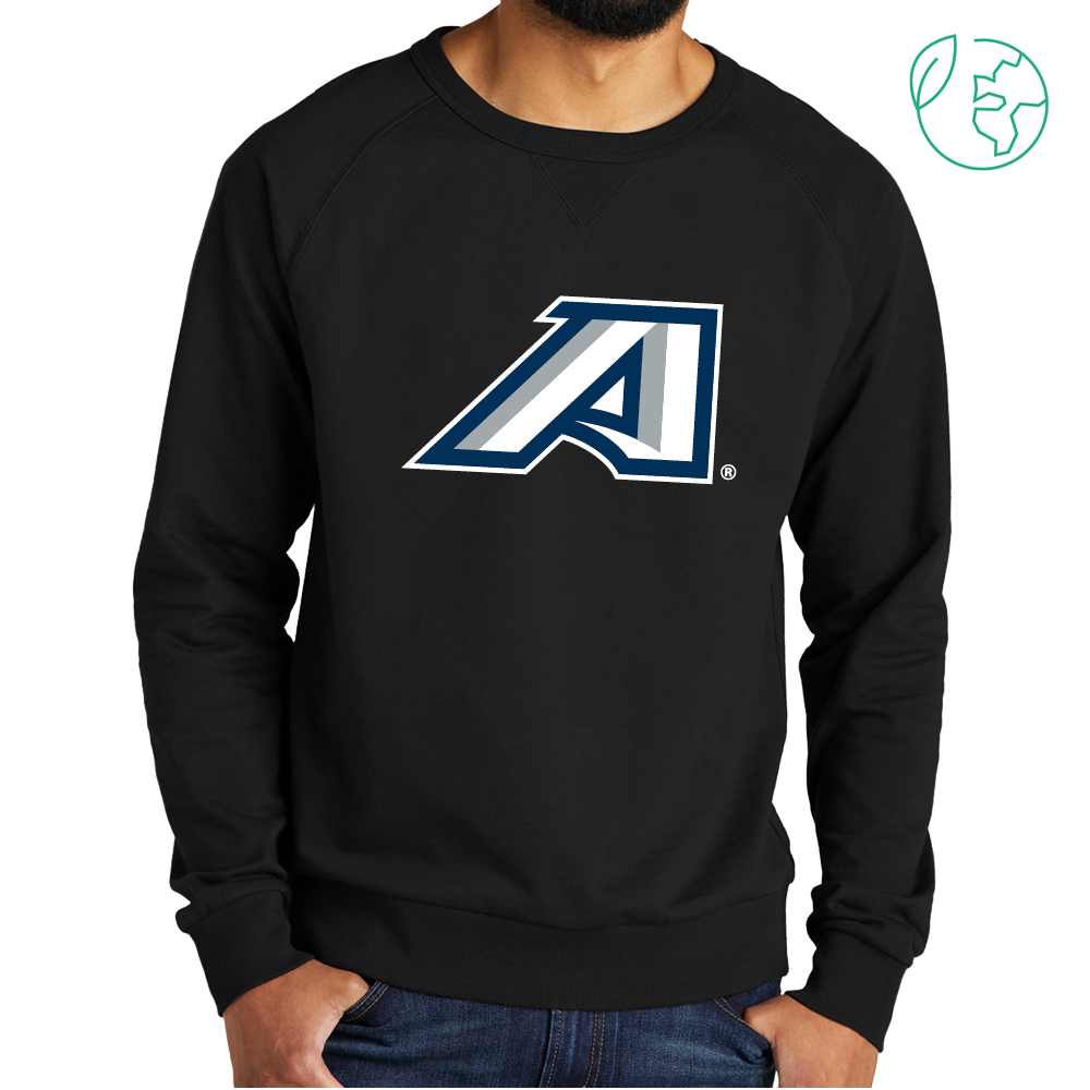 Augusta Jaguars Allmade Black Organic French Terry Crewneck Sweatshirt- Victory A
