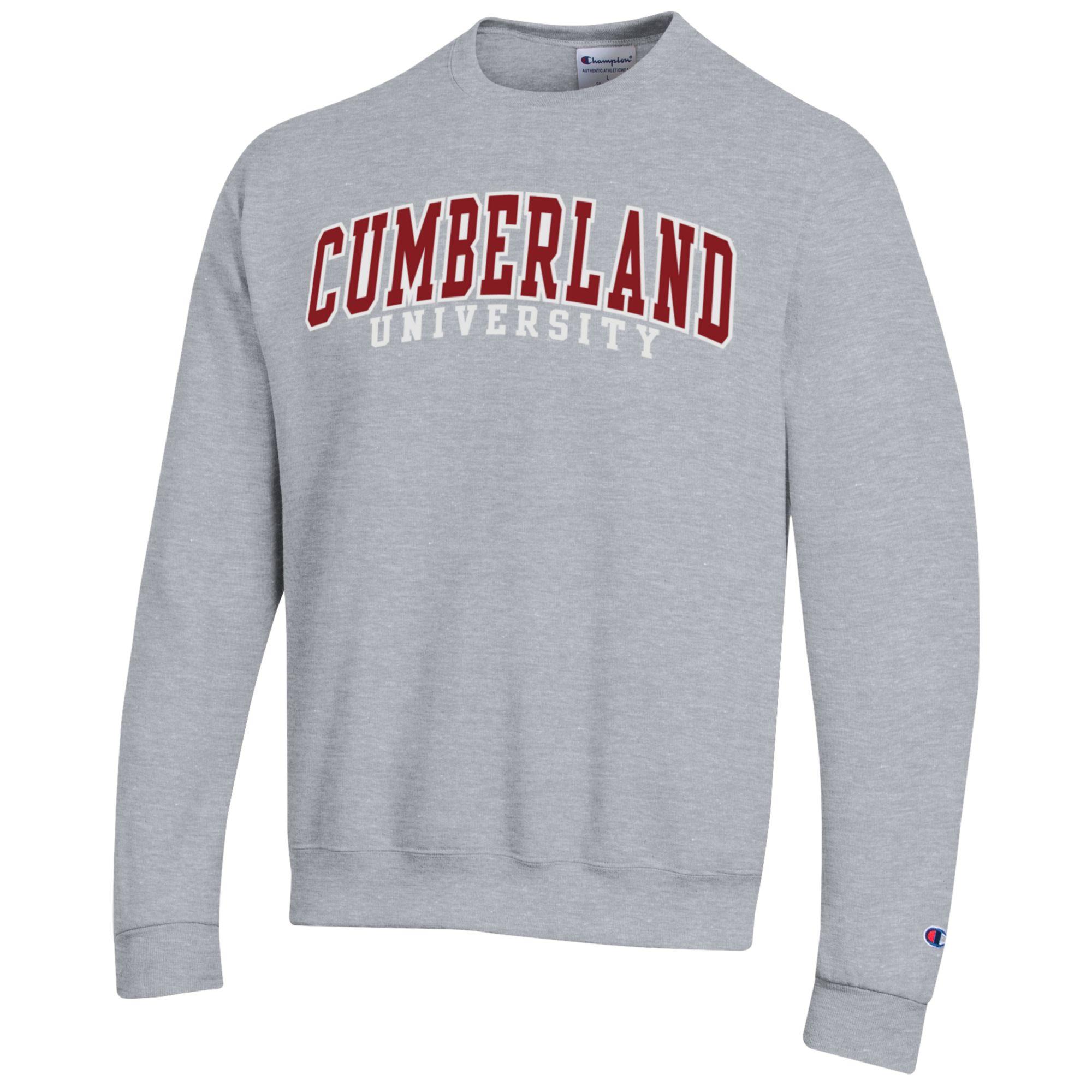 Cumberland University Arched Powerblend Fleece Crew Sweatshirt