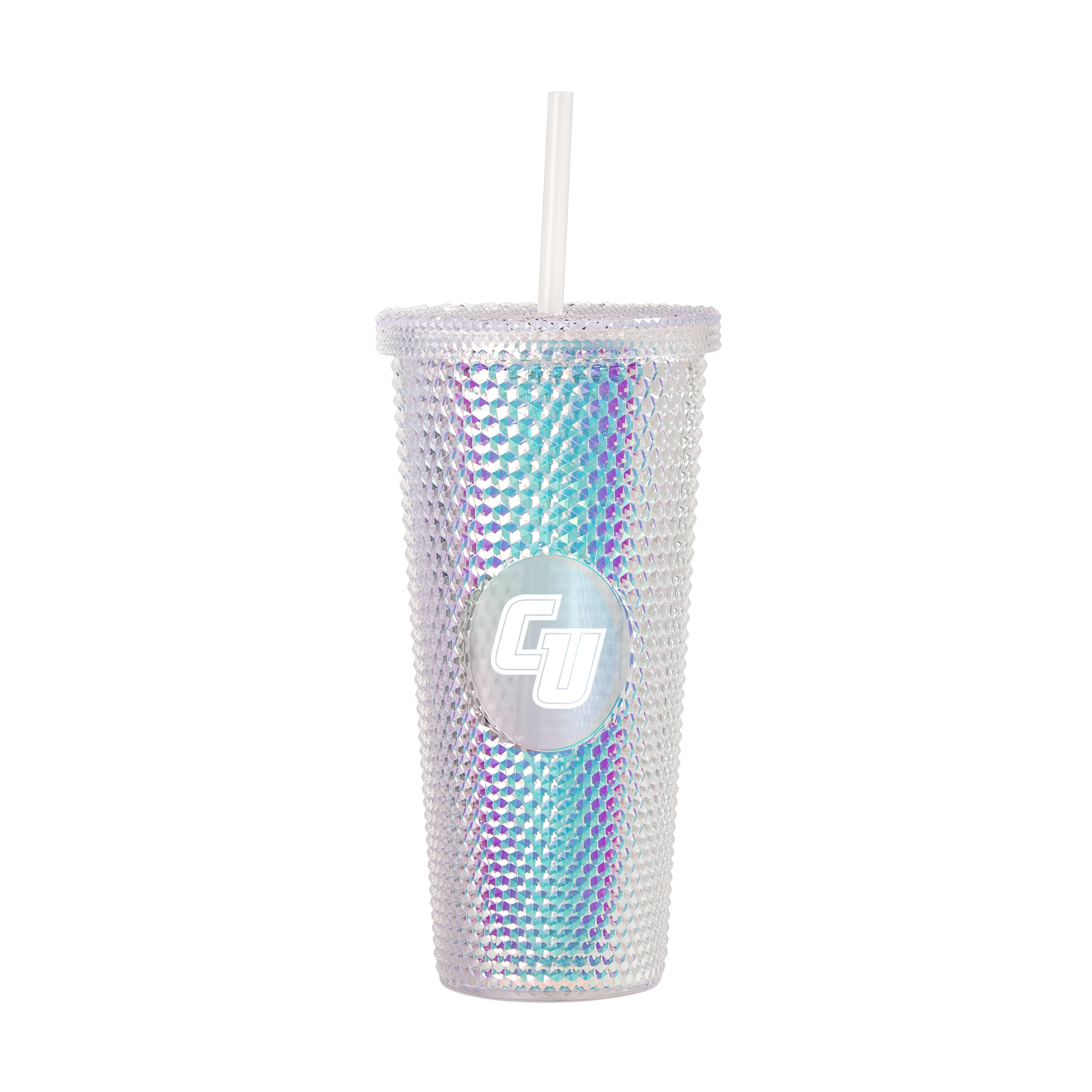 Cumberland University 24oz Iridescent Studded Tumbler
