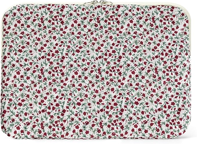 Puffy Laptop Sleeve 13-15.6 Inch Cute Quilted Laptop