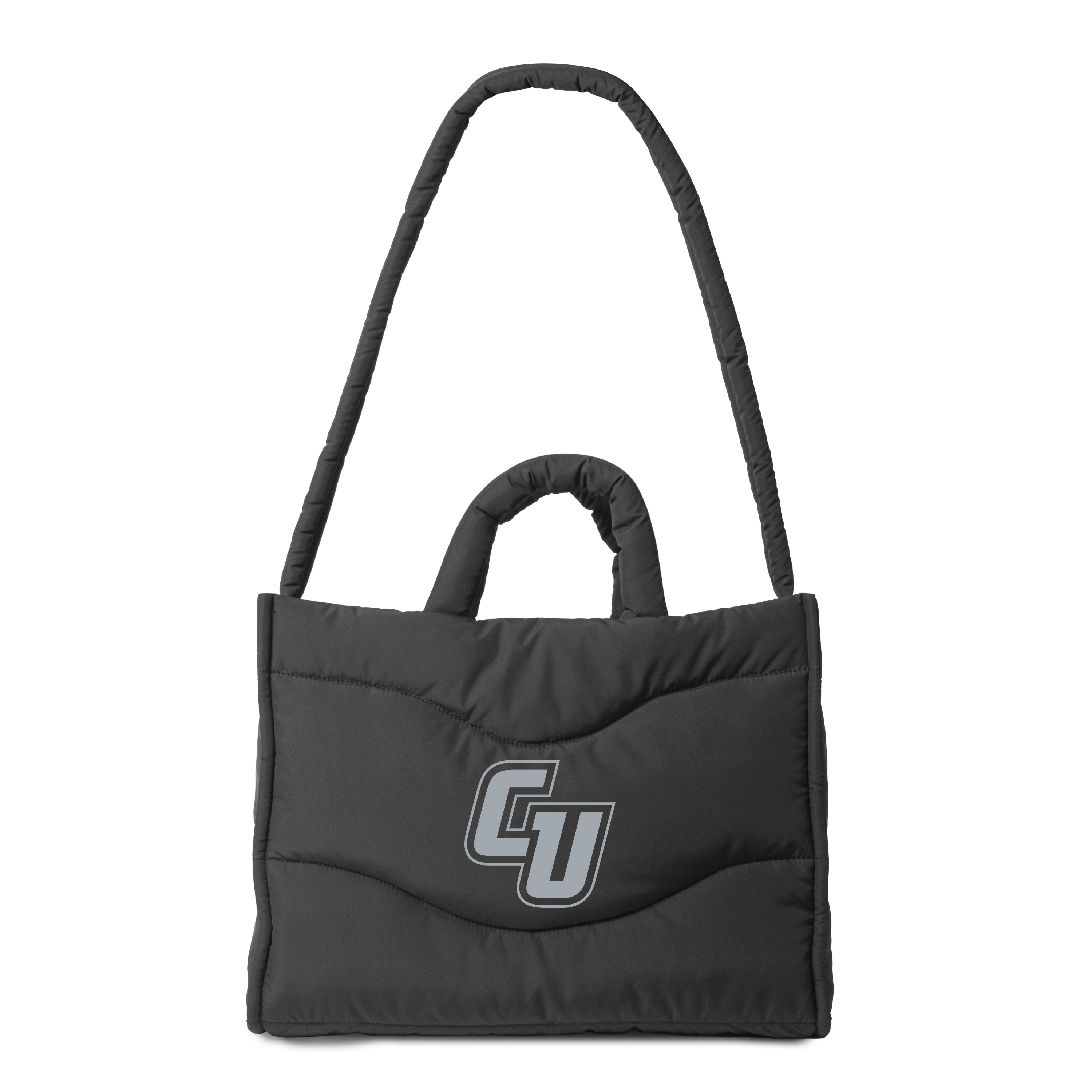 Cumberland University Wave Black Puff Tote