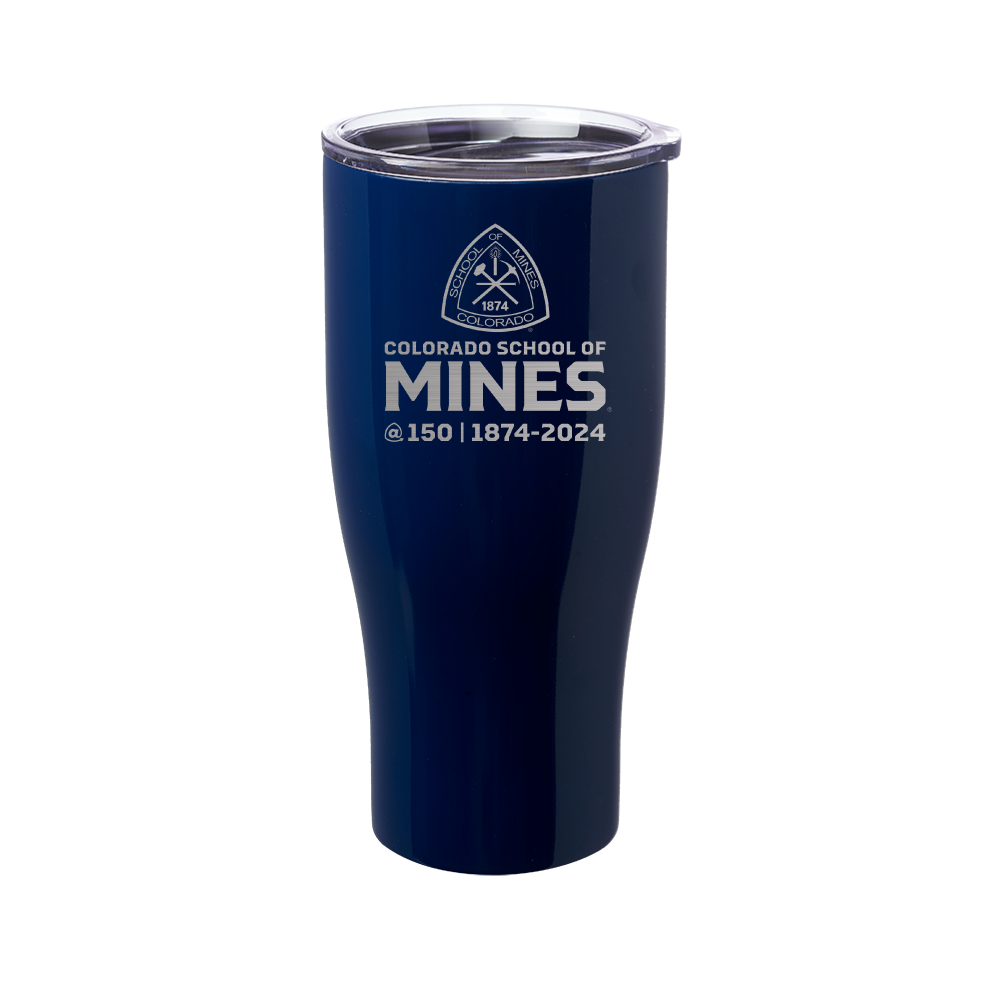 Colorado School of Mines 150th Anniversary 27 oz Travel Tumbler