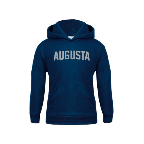 Augusta Jaguars Youth Navy Fleece Hoodie- Augusta