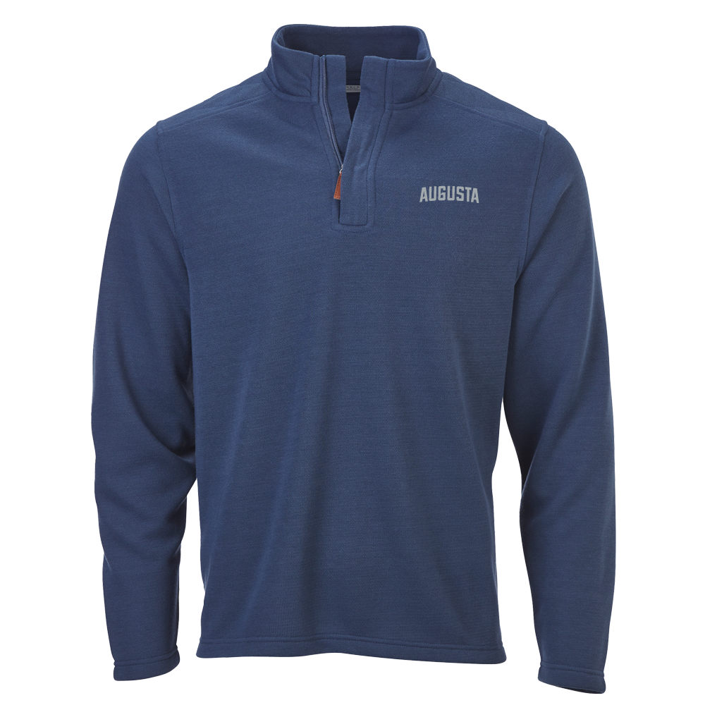 Augusta Jaguars Boxercraft Indigo Sullivan 1/4 Zip- Augusta