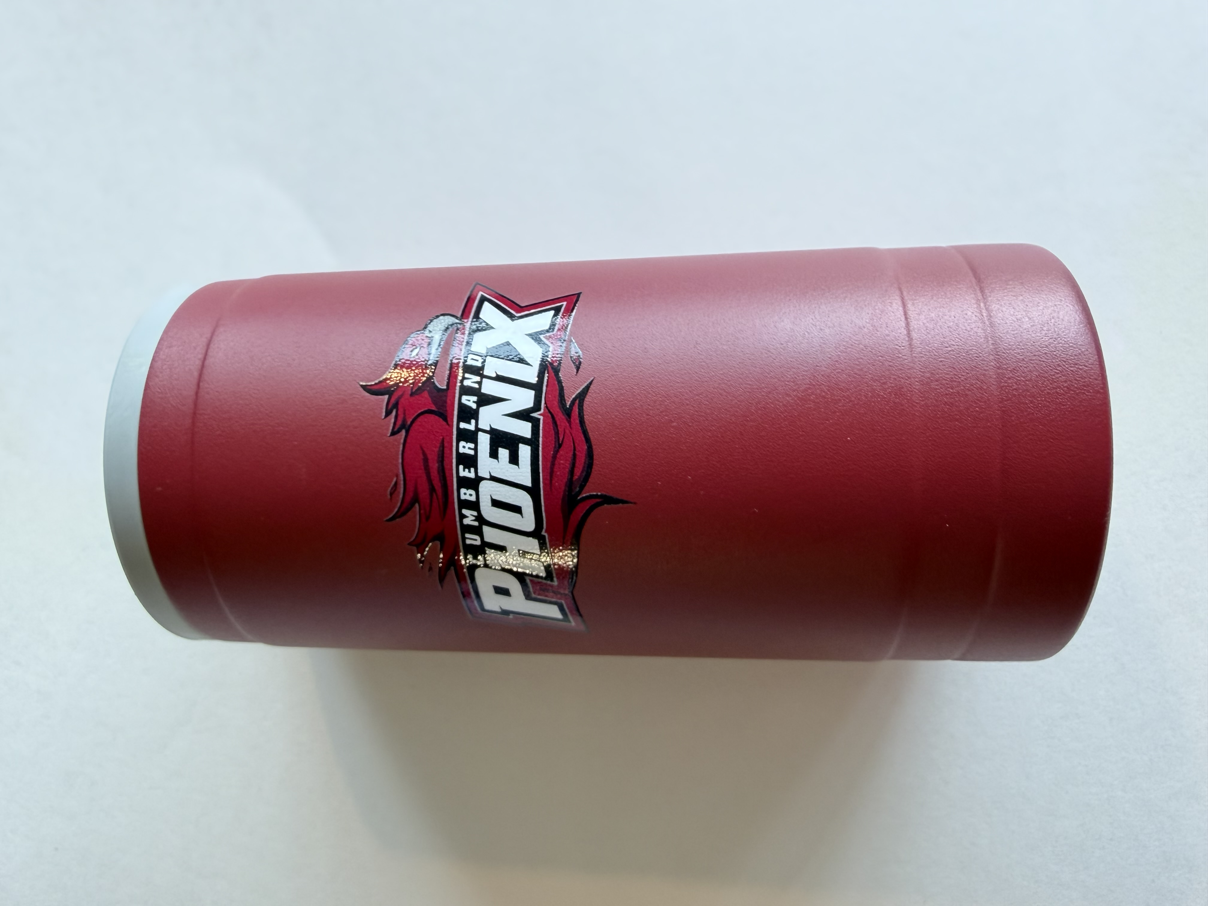 Cumberland University 12oz Flipside Powdercoat Slim Can Coozie