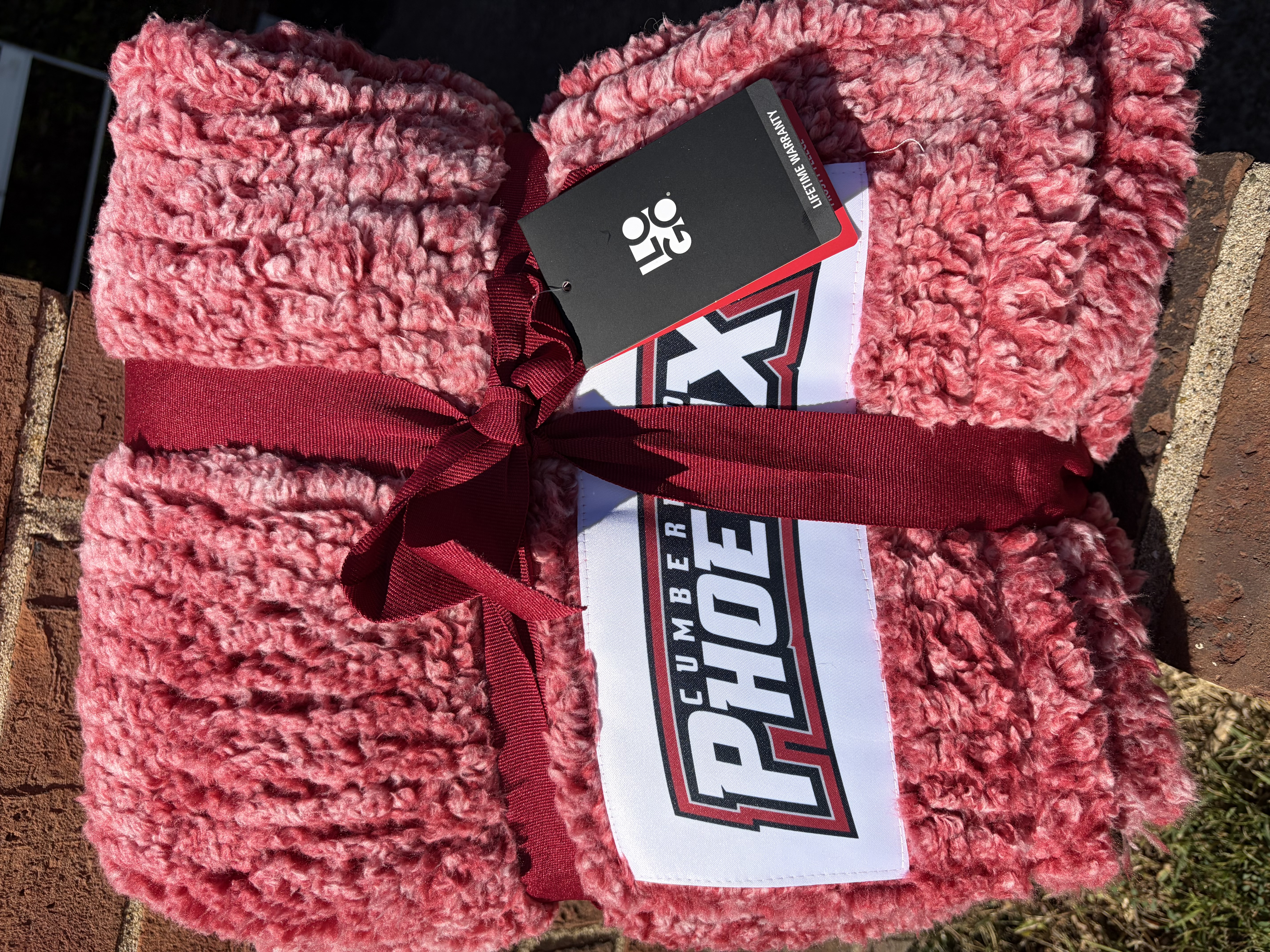 Cumberland University Color Gameday Frosty Fleece Blanket