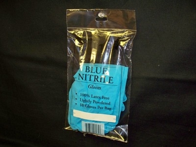 Glove- Blue Nitrile Small 10ct