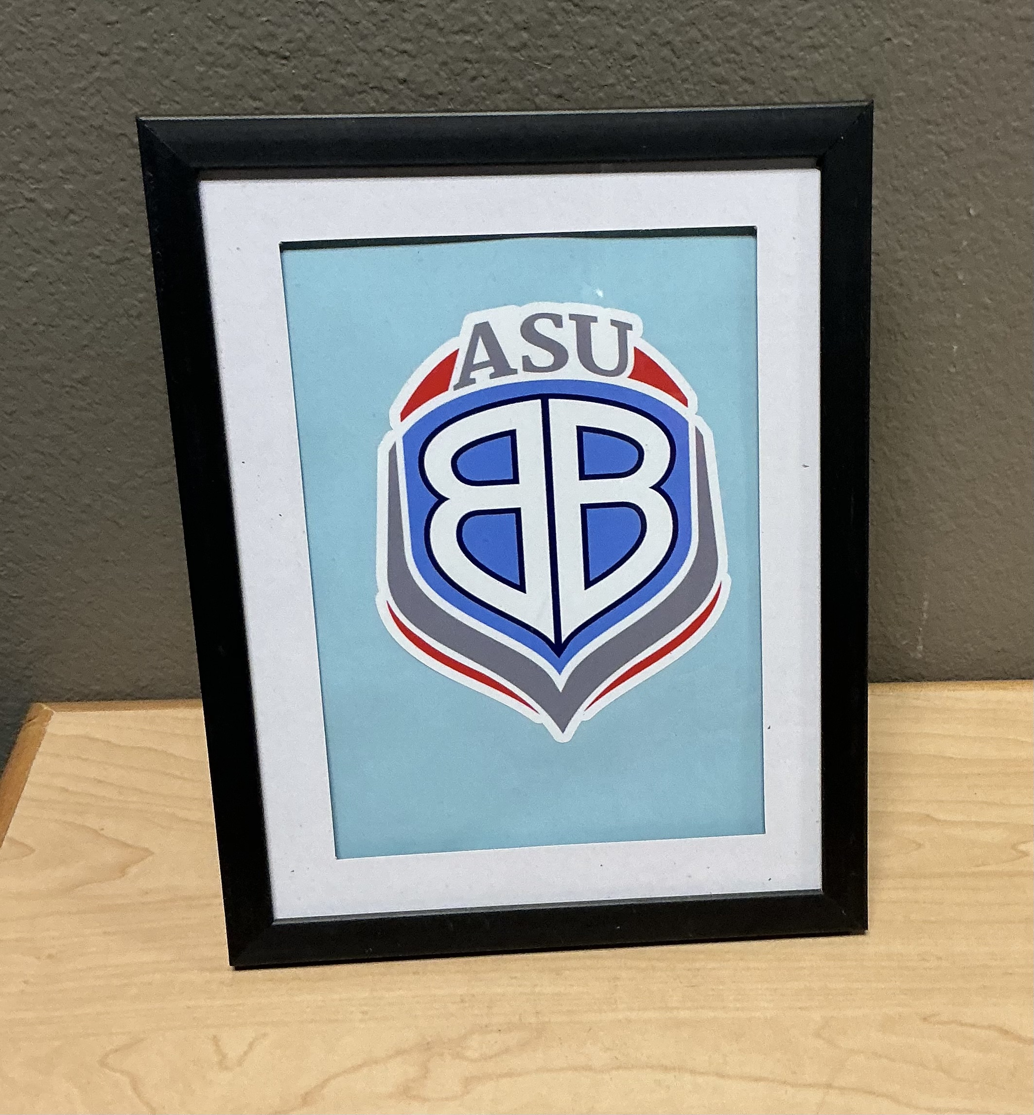 ASU-Beebe 5x7 Framed Emblem