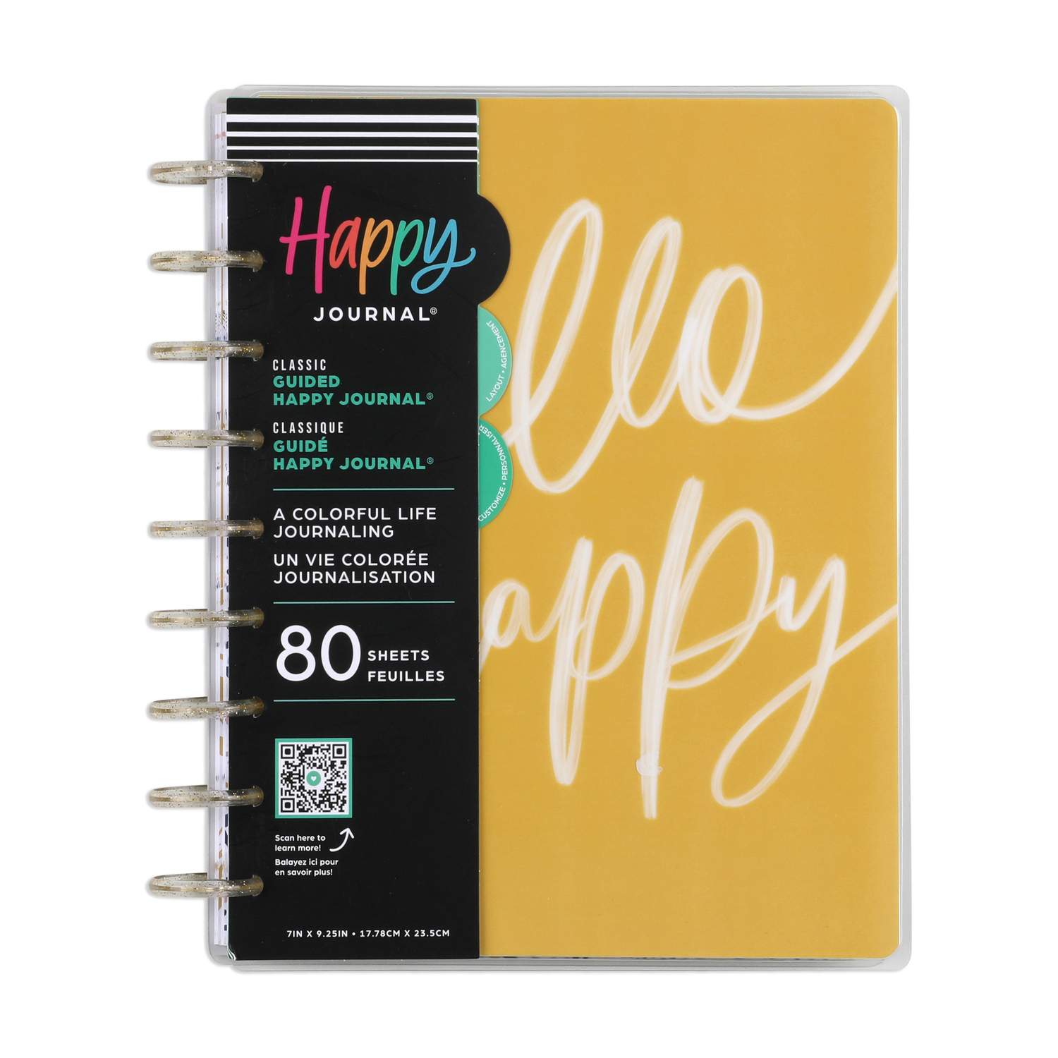 Happy Planner- Hello Happy Classic Guided Journal