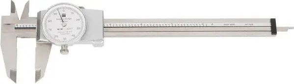 #36 Dial Caliper 6'' Range, 0.001'' Graduation, 0.1'' per Revolution