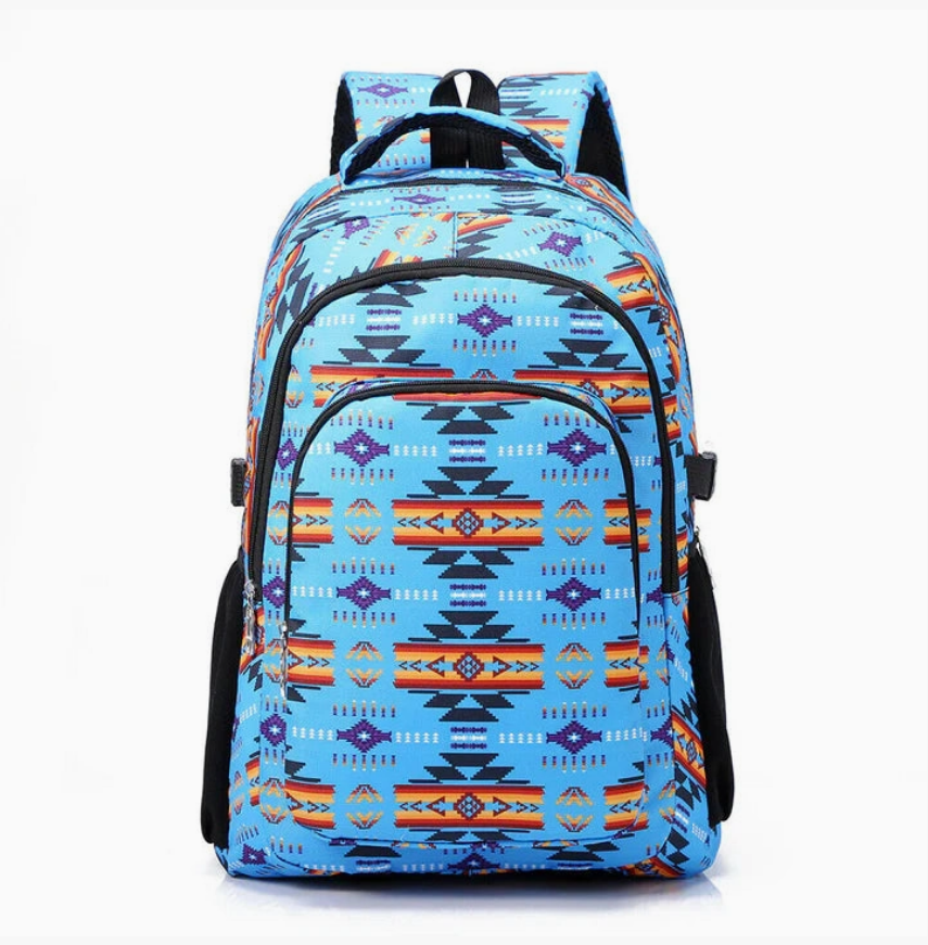 Turquoise Monte Vista Backpack