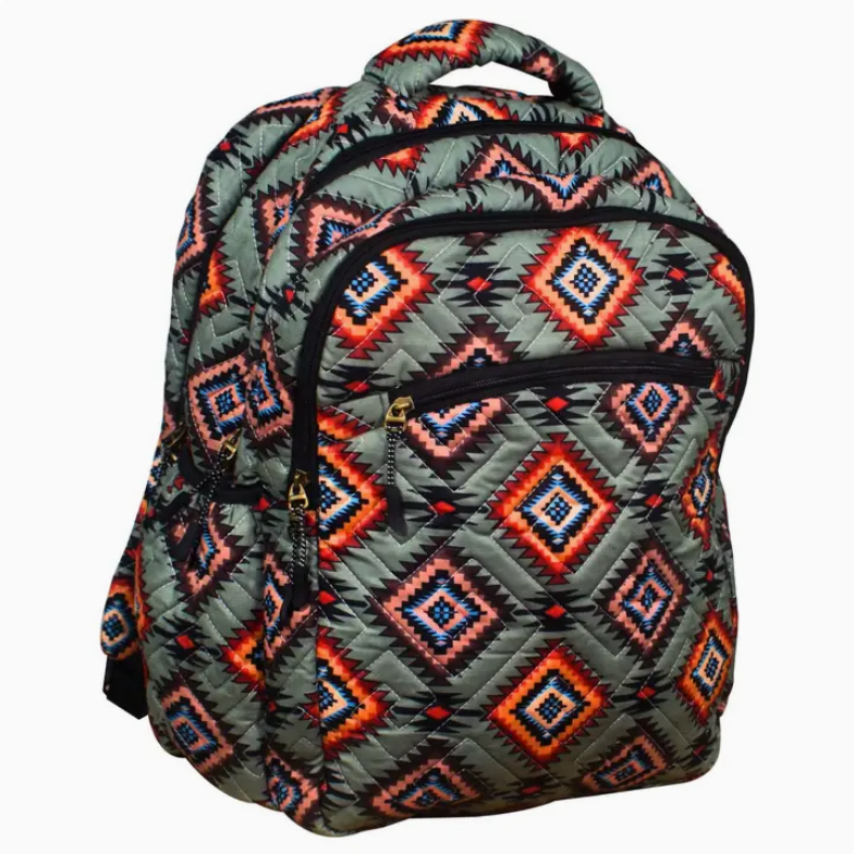 Assorted Quilted Backpacks