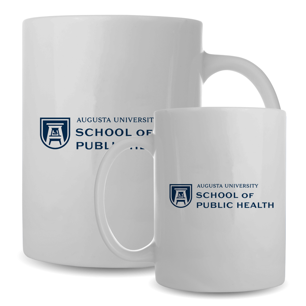Augusta Full Color White Mug 15oz- School of Public Health