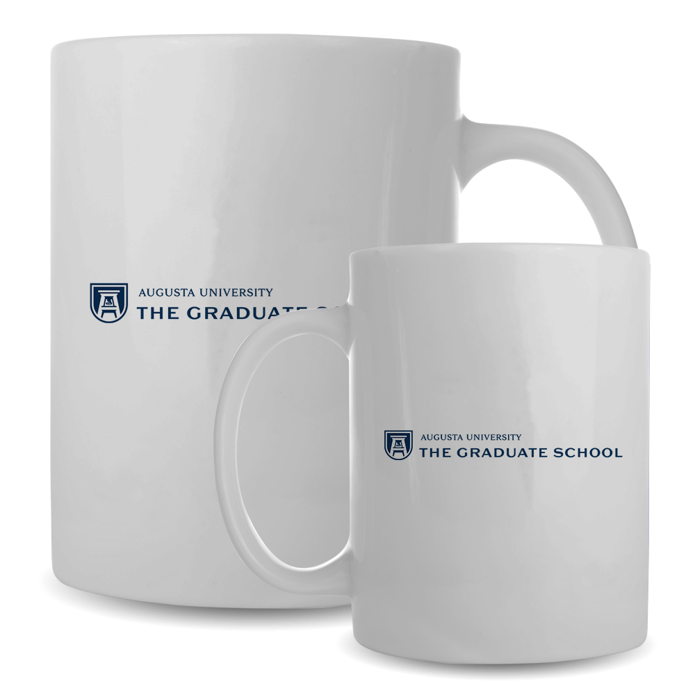 Augusta Full Color White Mug 15oz- The Graduate School