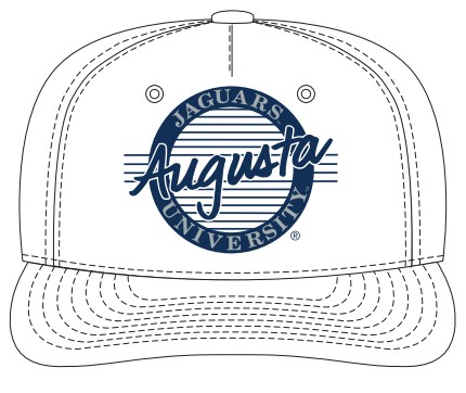 Augusta University Retro Circle Hat with Augusta Jaguars