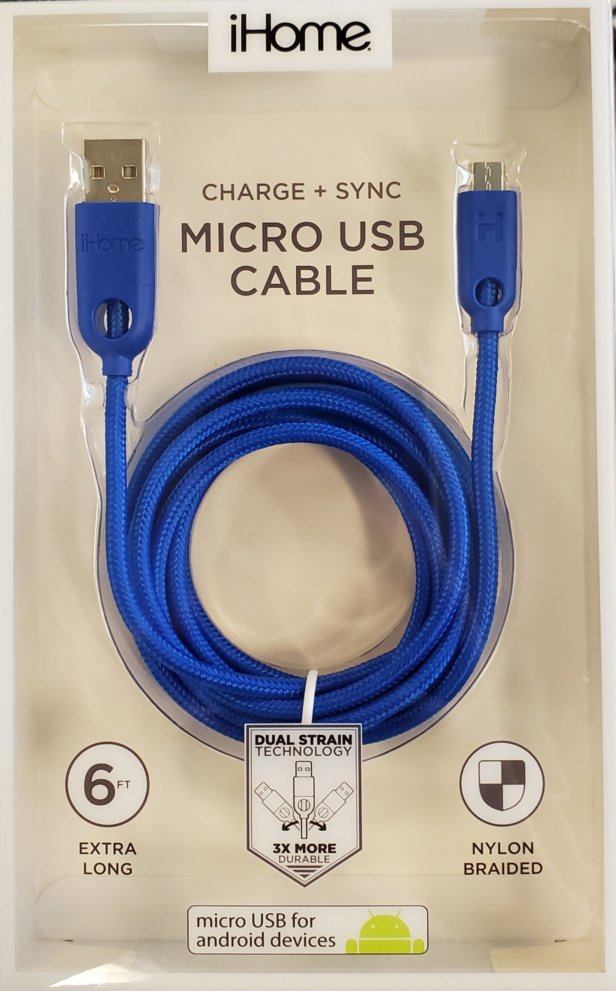 iHome Micro USB Cable