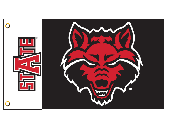 Arkansas State Red Wolves Outdoor Flag