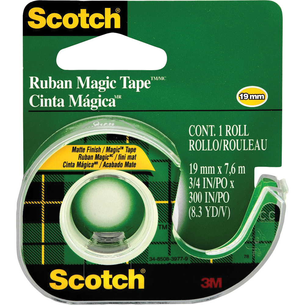 Scotch Magic Tape Clear .75X300in
