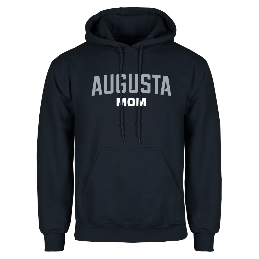 Augusta Navy Fleece Hoodie Mom