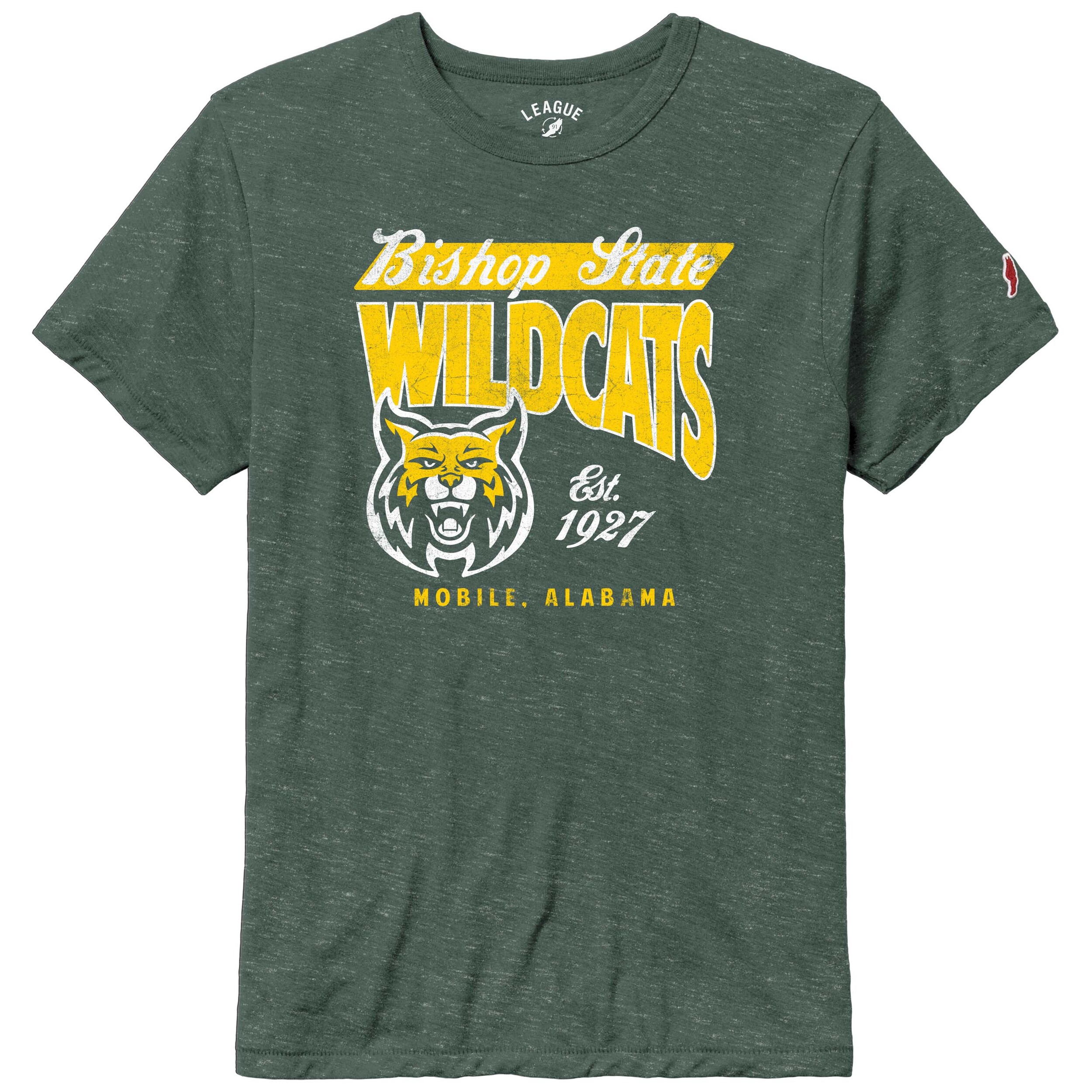 Bishop State Wildcats Retro Short Sleeve T-Shirt