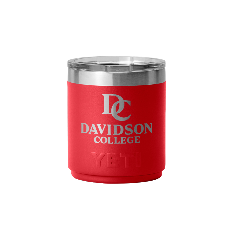 YETI Davidson College Red 10 oz. Rambler Mug