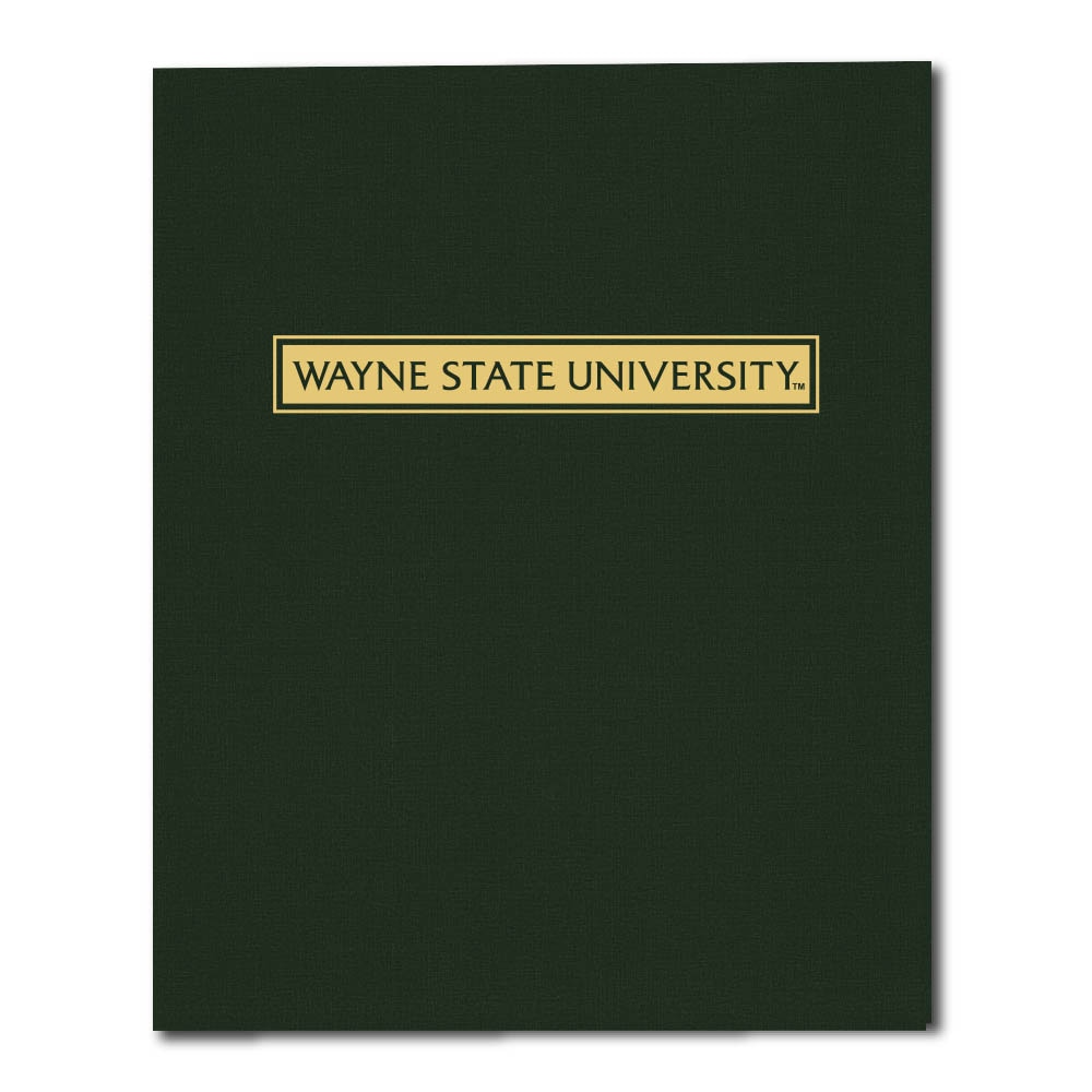 VDS Folder Lin A1 Wayne State University- Green