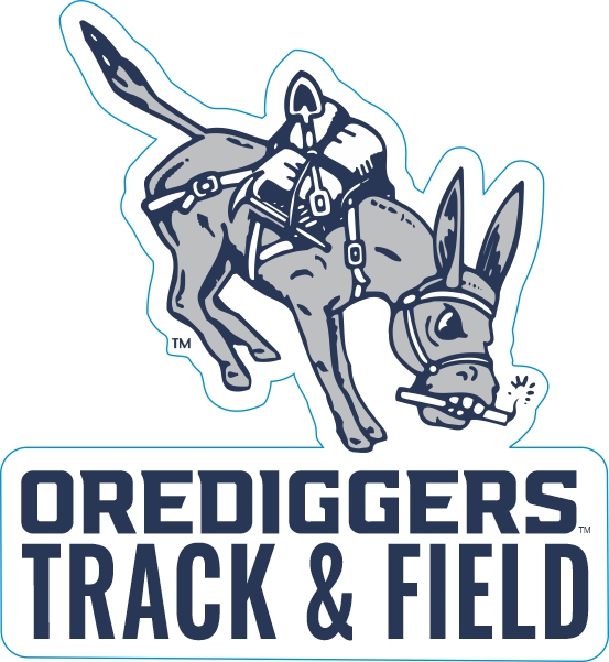 Orediggers Track & Field Sticker